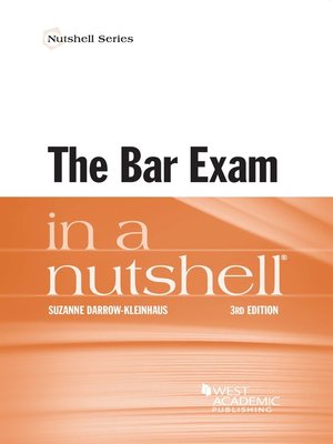 cover image of The Bar Exam in a Nutshell